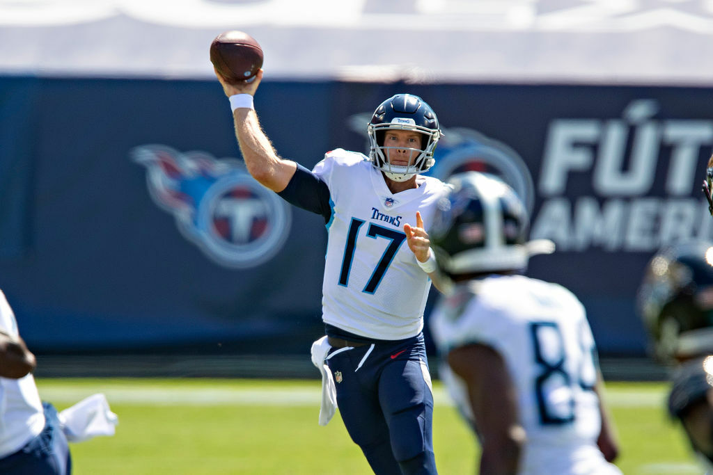 <p><b><i>Jaguars 30</i></b><br />
<b><i>Titans 33</i></b></p>
<p>Look, I don&#8217;t want to read too much into a win over Jacksonville but Ryan Tannehill looks really good. His progression from what he was in Miami to what he&#8217;s done in Tennessee is an unexplained phenomenon on par with Atlanta&#8217;s breathtaking ability to lose games they&#8217;ve seemingly already won. Speaking of which&#8230;</p>
