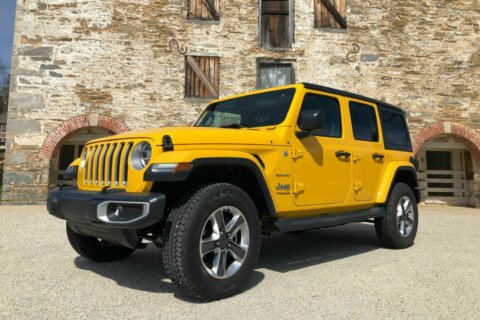 Vehicles that hold their value in the DC area: Wrangler is No. 1