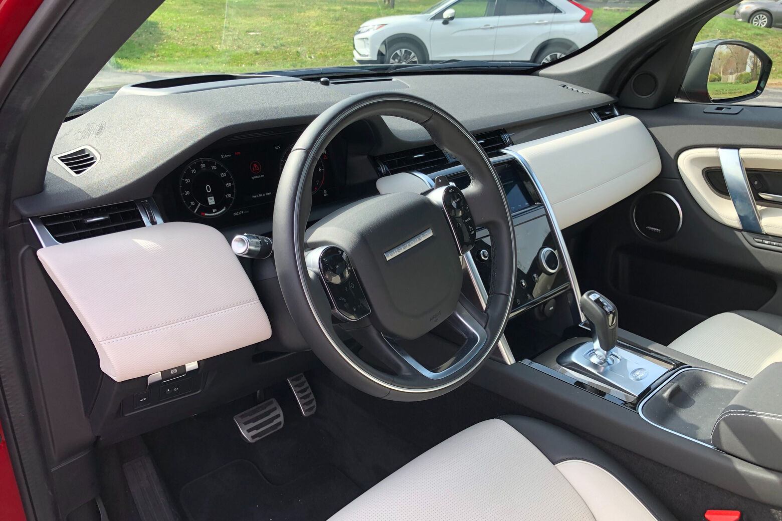 Interior of 2020 Land Rover Discovery Sport