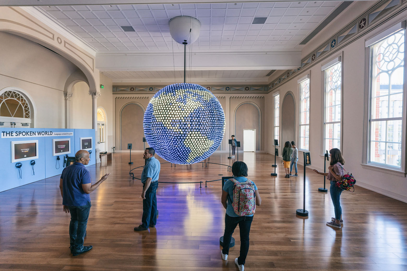 Planet Word calls itself the world’s first voice-activated museum, with 10 immersive learning galleries. (Courtesy DuHon Photography/Long Story Short Media)
