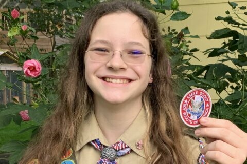 Virginia teen becomes one of the first girls to earn the highest rank in the Boy Scouts
