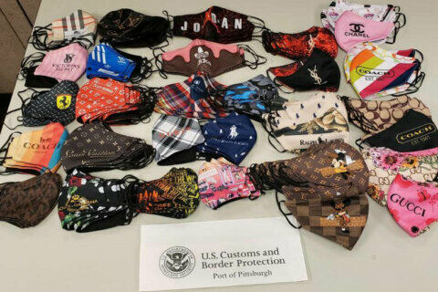 Counterfeit masks, unapproved COVID-19 meds seized in Baltimore