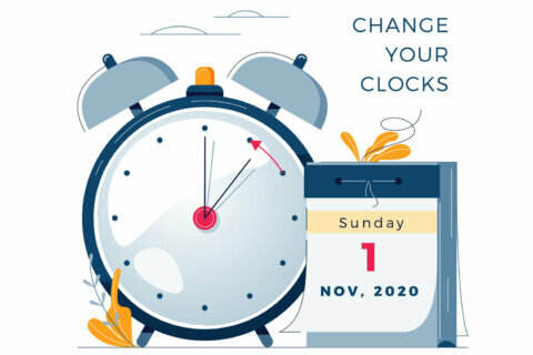 Turn your clocks back before you go to bed on Halloween