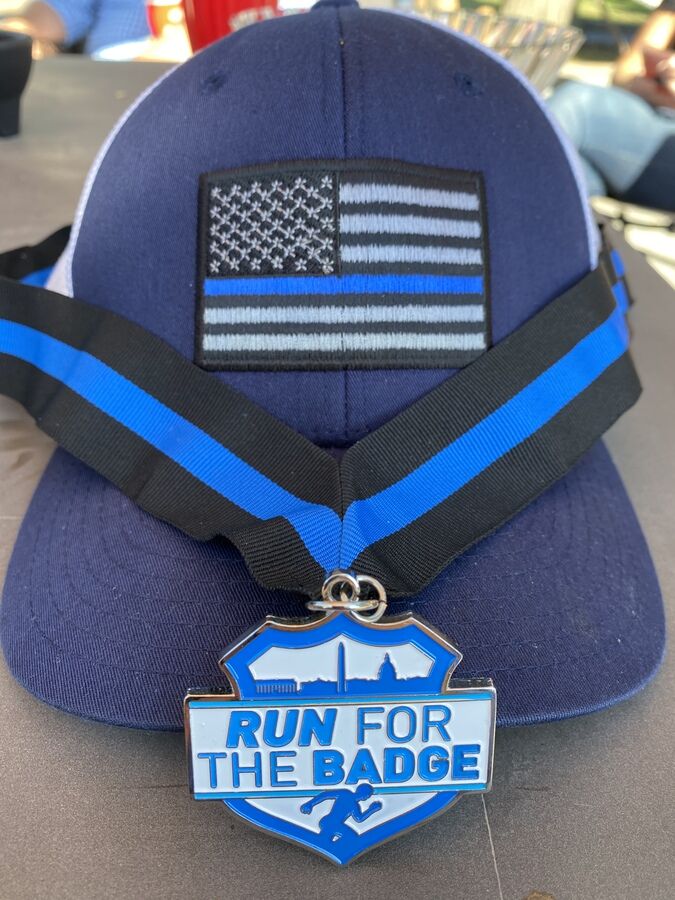 The Run for the Badge 5K took place between Oct. 10 and 12, as part of the "Faith and Blue" event. (Courtesy National Law Enforcement Memorial and Museum)