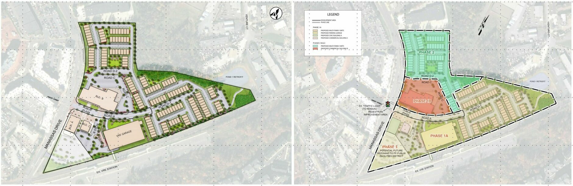 Village at Manassas Park site plans