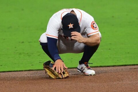 Jose Altuve’s yips latest in line of strange postseason events for Dusty Baker