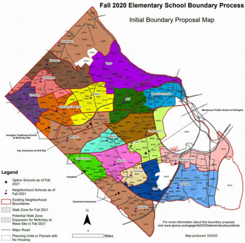 washington township high school boundaries