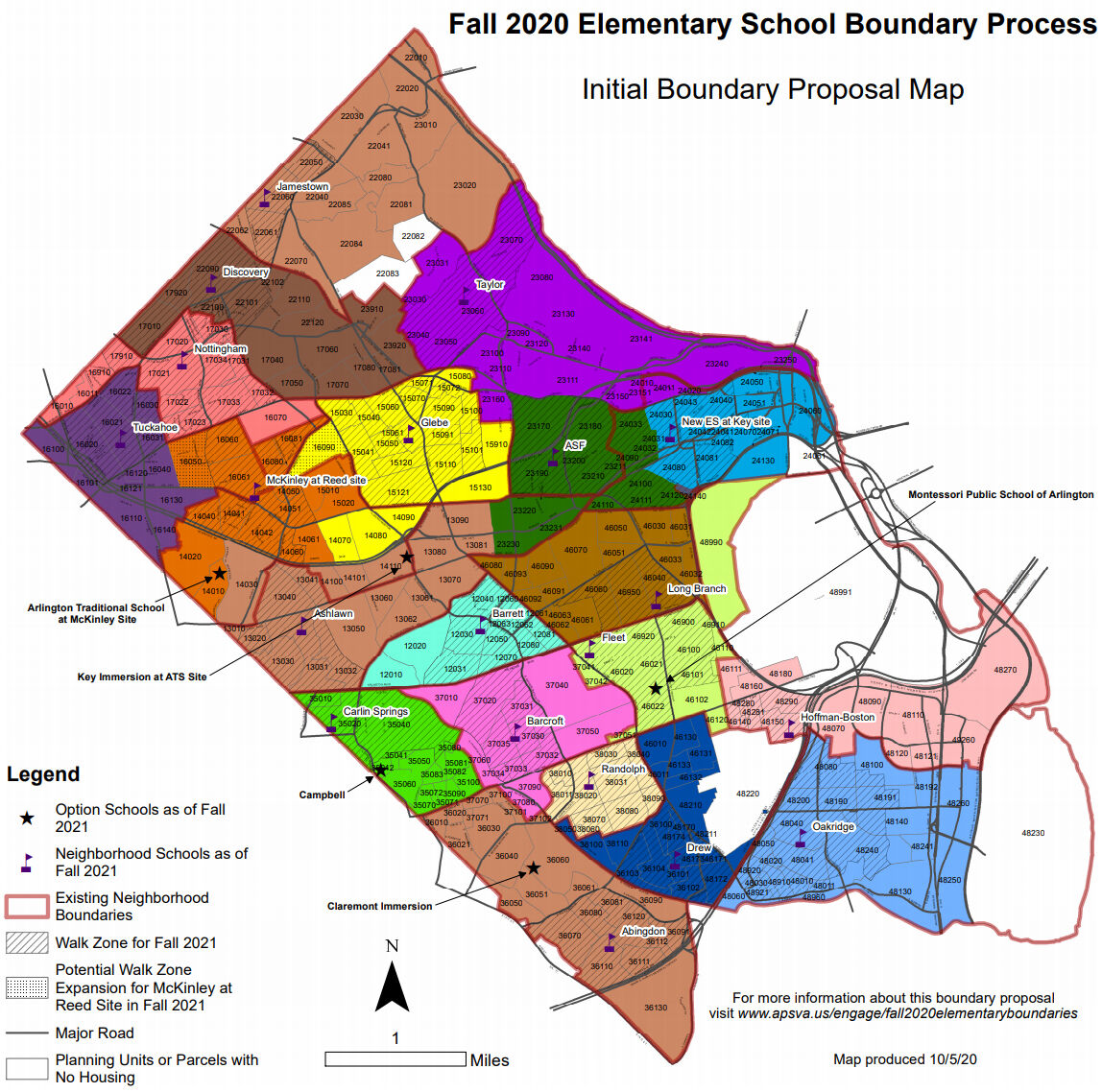 Boundary changes in Arlington would mean different schools for 1,400