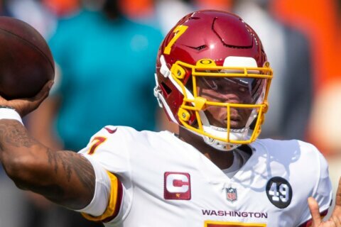 Joe Theismann says ‘I’ve tried’ to reach out to Dwayne Haskins