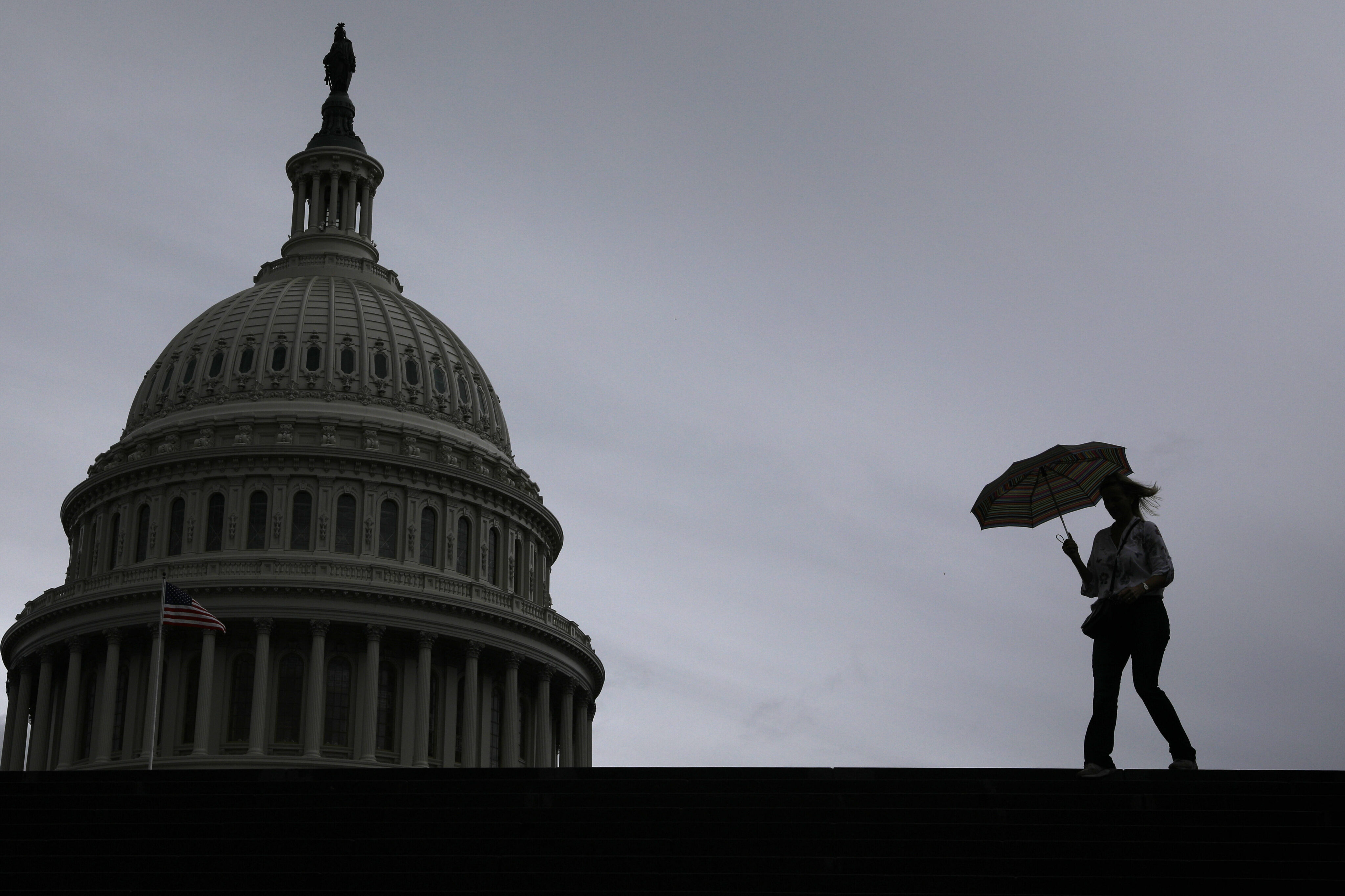 DC region forecast: Steady rain and a chance of afternoon thunderstorms