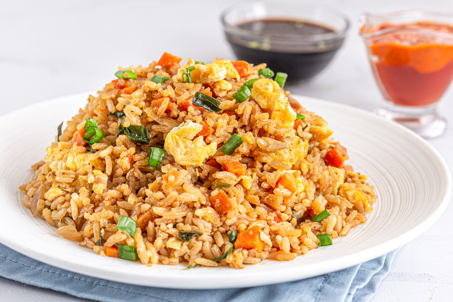 <h2>Turkey fried rice</h2>
<p>Leftover turkey can be given new life in fried rice.</p>
<p>Use cold rice and a large wok or deep pan to make <a href="https://www.alicaspepperpot.com/leftover-turkey-fried-rice/">this recipe.</a></p>
<p>&nbsp;</p>
