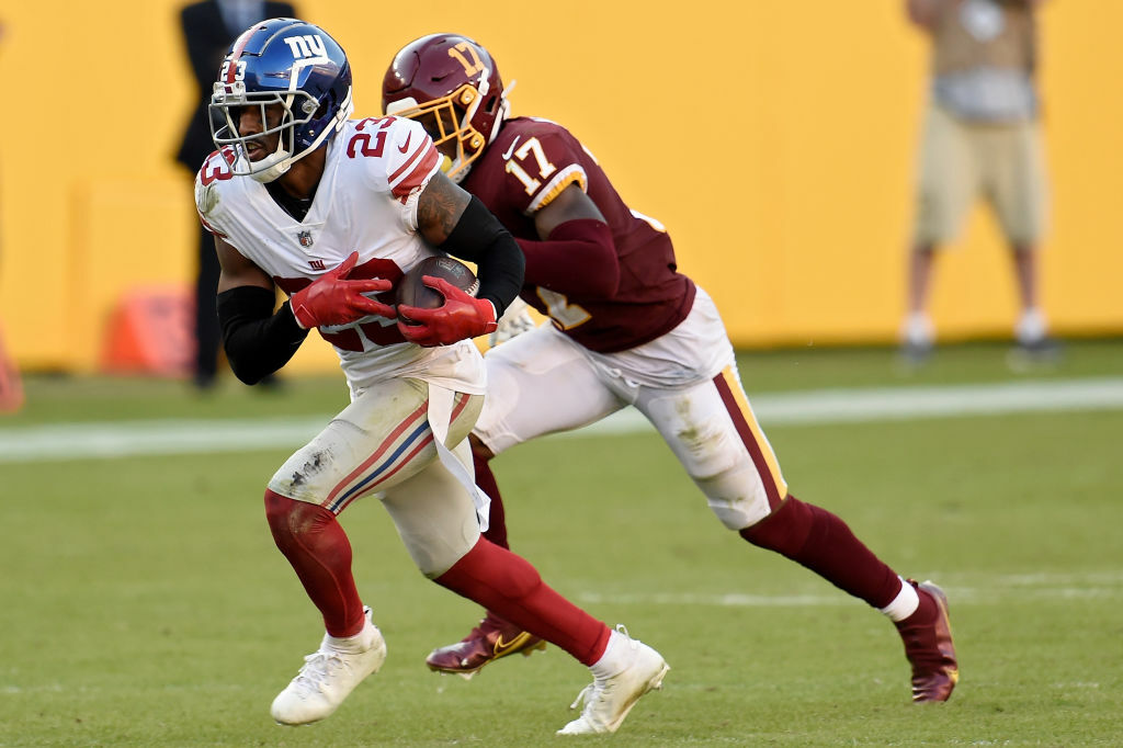 <p><b><i>Giants 23</i></b><br />
<b><i>Washington 20</i></b></p>
<p>On the same day <a href="https://wtop.com/national/2020/11/alex-trebek-long-running-jeopardy-host-dies-at-80/" target="_blank" rel="noopener">we lost famed Washington fan Alex Trebek</a> (and <a href="https://www.nbcsports.com/washington/redskins/you-know-who-has-2018-redskins-going-really-deep-playoffs-alex-trebek" target="_blank" rel="noopener">he was quite the fan</a>), the Burgundy and Gold lost yet another quarterback to a devastating leg injury and <a href="https://twitter.com/NFL/status/1325502153314586624?s=20" target="_blank" rel="noopener">literally fumbled their way</a> to an 0-4 record against a Giants team that&#8217;s 2-19 against everyone else the last two seasons. But it&#8217;s 2020, y&#8217;all. Let&#8217;s celebrate Logan Ryan&#8217;s game-clinching pick to cap <a href="https://profootballtalk.nbcsports.com/2020/11/04/logan-ryan-grateful-to-giants-for-saving-his-wifes-life/">a harrowing week</a> and not take the NFC East too seriously since none of its four teams are either.</p>
