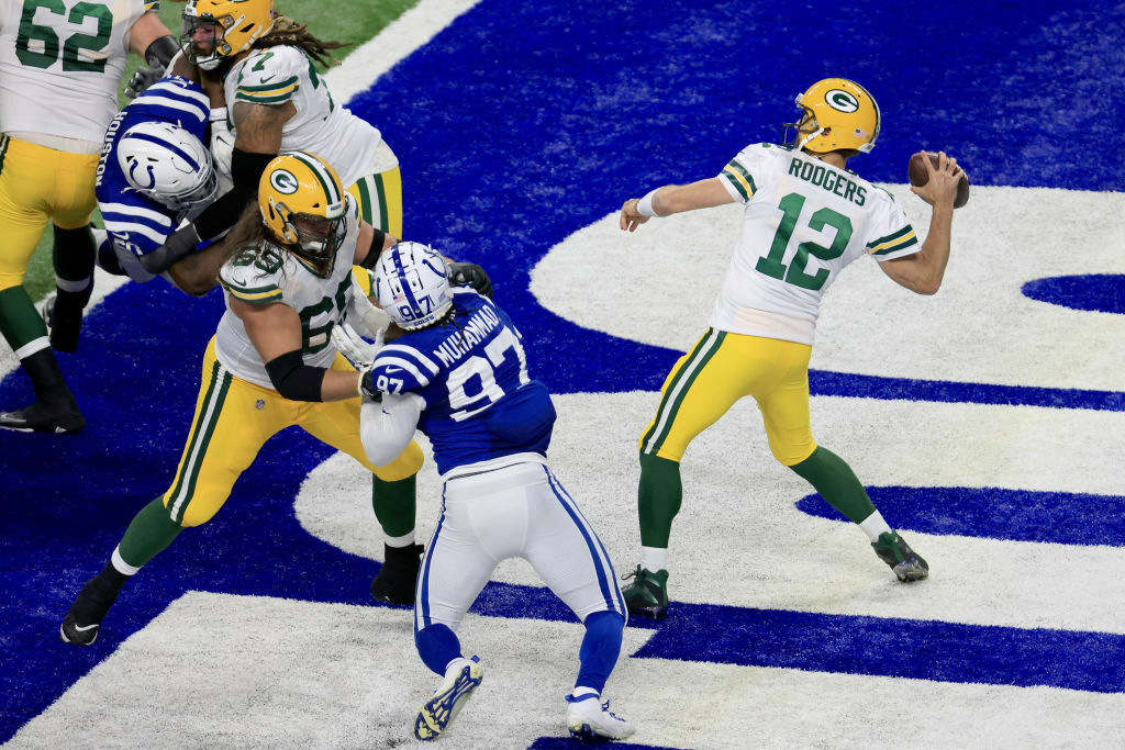 <p><b><i>Packers 31</i></b><br />
<b><i>Colts 34 (OT)</i></b></p>
<p>I don&#8217;t know what it is about Indianapolis, but for some reason, <a href="https://twitter.com/ESPNStatsInfo/status/1330677324212219907?s=20">Aaron Rodgers&#8217; best tends not to be enough when he plays there</a>. Just something to consider when he becomes a Colt in 2022, when he&#8217;s cast aside for Jordan Love. Remember you heard it here first.</p>
