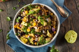 <h2>Grain bowls</h2>
<p>Along the same lines as a burrito bowl, grain bowls are a versatile blank slate for using up turkey and vegetable leftovers. Specifically, we recommend Brussels sprouts and roasted sweet potatoes here.</p>
<p>While any grain will work as a base for a grain bowl, farro, quinoa and brown rice are some of the most popular. Top a generous spoonful of grains, either warm or at room temperature, with leftover vegetables. Add any other greens like kale and a protein like chickpeas.</p>
<p>For dressing ideas, raid the fridge or make something new — try a <a href="https://www.panningtheglobe.com/sweet-potato-brussels-sprout-buddha-bowl/">lemony Dijon</a> for brightness or a <a href="https://blog.barre3.com/recipes/roasted-sweet-potato-and-brussels-sprouts-bowls-with-tahini/">maple tahini version</a> that’s nutty and sweet.</p>
