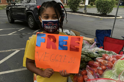 WTOP Top Kid: Virginia’s ‘Veggie Princess’ aims to keep DC area healthy with garden club
