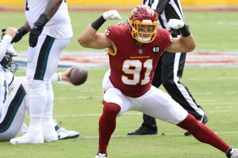 Ryan Kerrigan says he's 'not closing any doors on Washington'