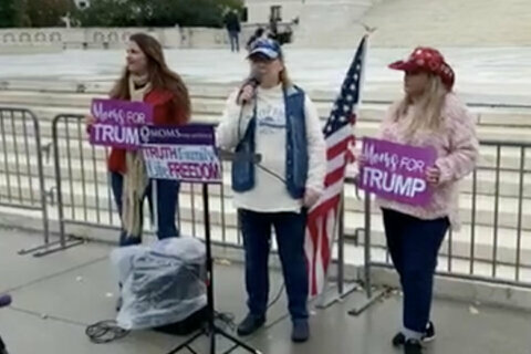 Moms for America holds DC rally to show support for President Trump