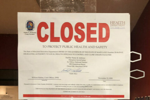 National Harbor hotel shut down because of pandemic restrictions