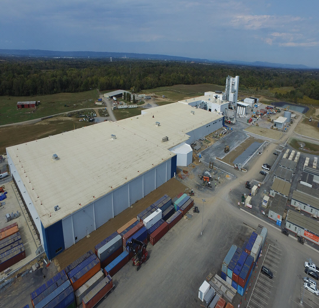 Rockwool factory nears completion
