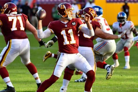 Ron Rivera: Alex Smith will start vs. Lions, Dwayne Haskins will be No. 2