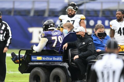 Ravens put offensive tackle Stanley on injured reserve