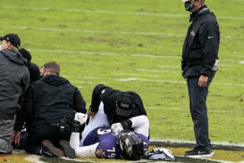 Ronnie Stanley calls season-ending ankle injury ‘just another challenge’