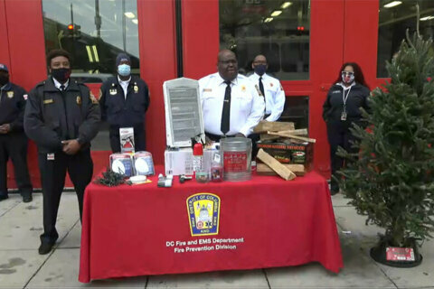 Dry trees, candles, frayed lights: DC Fire officials share holiday safety tips