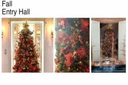 <p>Hillwood presents a fall-themed Christmas tree. (Courtesy Hillwood)</p>

