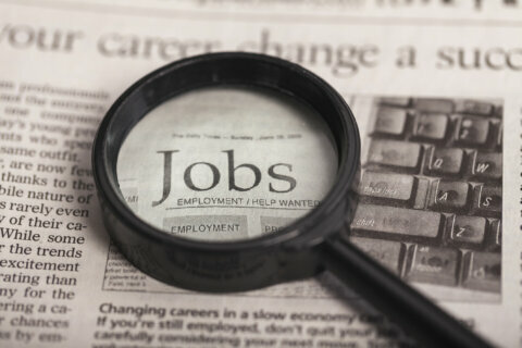 New unemployment filings up in Virginia, down in Maryland