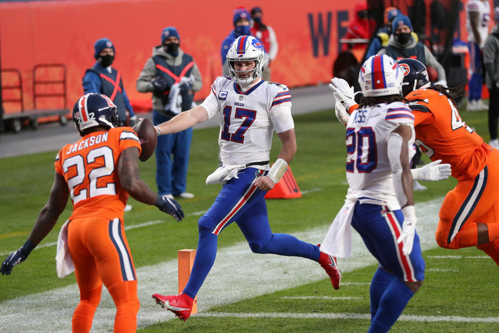 <p><b><i>Bills 48</i></b><br />
<b><i>Broncos 19</i></b></p>
<p>It was a win a quarter century in the making.</p>
<p>Buffalo emphatically claimed its first AFC East title since 1995, riding the magical pairing of Josh Allen and former Terp Stefon Diggs that&#8217;s rewriting the Bills&#8217; passing and receiving records. This team is one of the feel-good stories of 2020 and hopefully <a href="https://profootballtalk.nbcsports.com/2020/12/19/sean-mcdermott-doesnt-have-an-update-on-stefon-diggs-foot/" target="_blank" rel="noopener">key injuries</a> don&#8217;t derail Buffalo&#8217;s resurgent year.</p>
