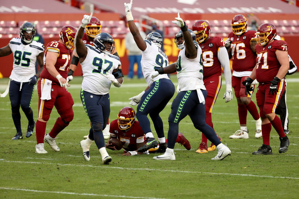 <p><em><strong>Seahawks 20</strong></em><br />
<em><strong>Washington 15</strong></em></p>
<p>Washington&#8217;s four-game gauntlet ends with a course-correcting loss that reiterates this reality: Even if the Burgundy and Gold defense were as good as the 2000 Ravens (and it&#8217;s not), consistent quarterback play is an absolute must in the present-day NFL. Someone under center better step up and play well if they&#8217;re going to win another game, let alone the NFC East title.</p>
