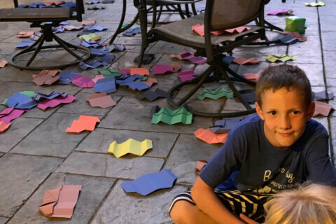 WTOP Top Kid: Fairfax boy’s paper planes bring joy during pandemic