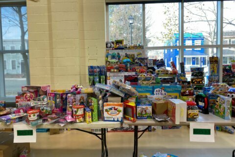 Annual toy giveaway in Alexandria adjusts for pandemic