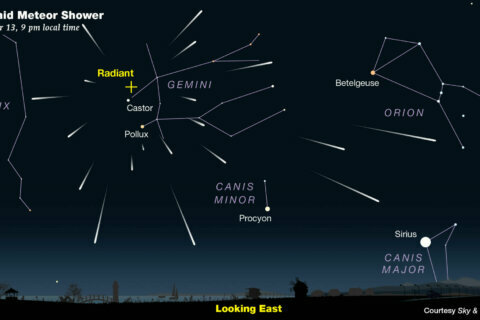 Geminid meteor shower: What to know for Dec. 13-14