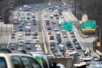 Capital Beltway traffic