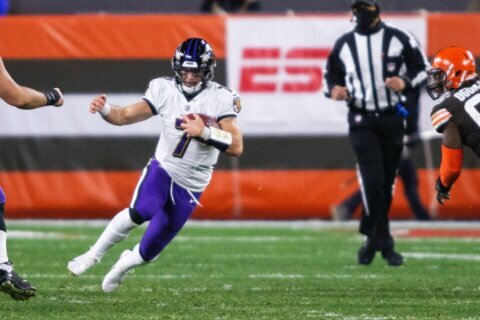 How Trace McSorley became an unsung hero of Baltimore’s epic win vs. Cleveland