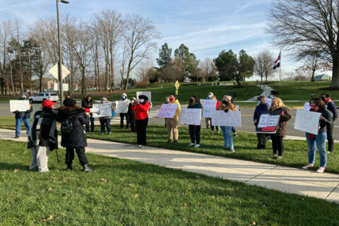 In Prince William County, protesters demand reversal of DC police chief hiring