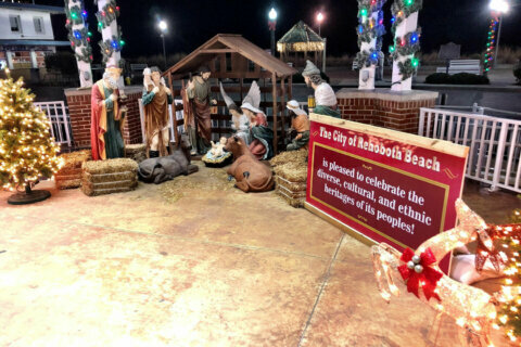 Rehoboth Beach boardwalk nativity display at center of legal fight