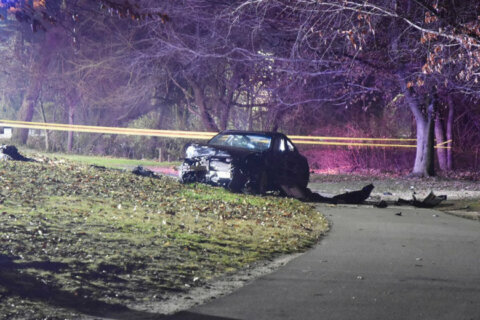 Woman dies in Rock Creek Parkway car crash