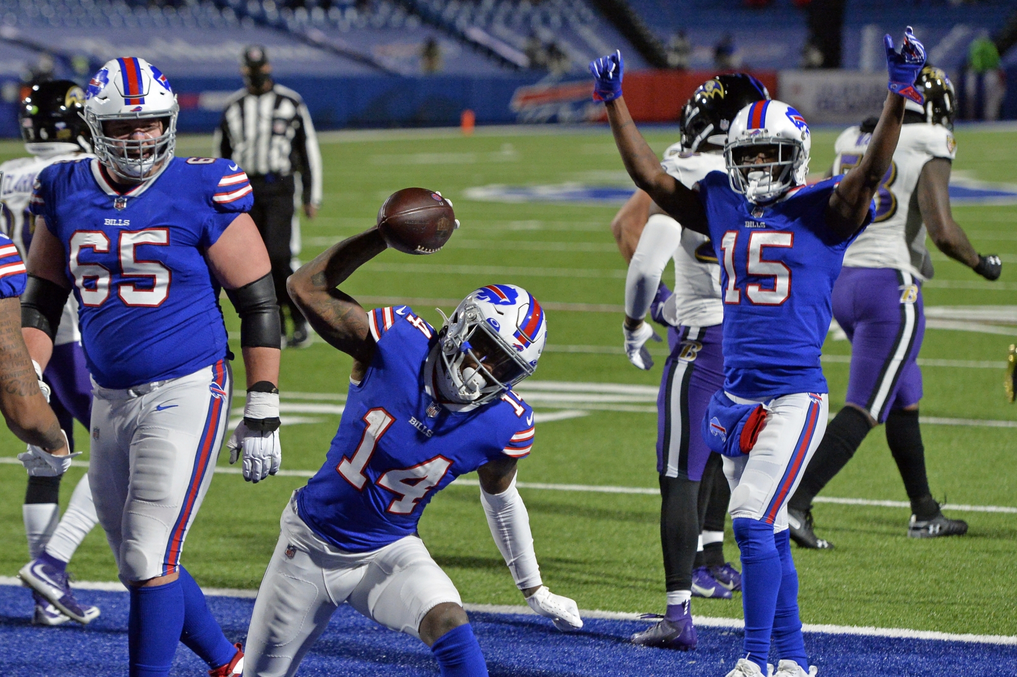 Bills advance to AFC championship with 17-3 win over Ravens - WTOP News