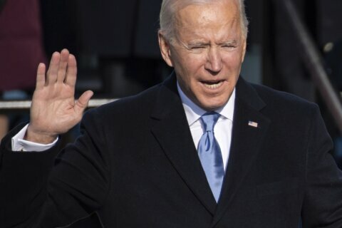 ‘Defeat the lies’: Biden speaks of duty to defend the truth