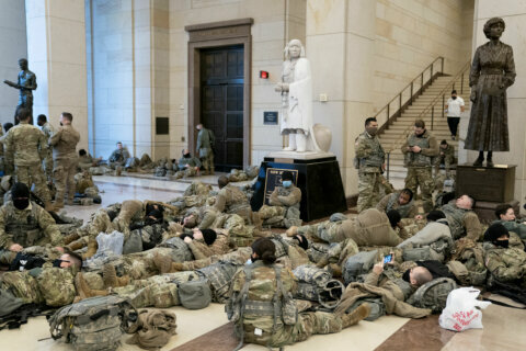 Scenes from the Capitol: Impeachment votes amid metal detectors, troops