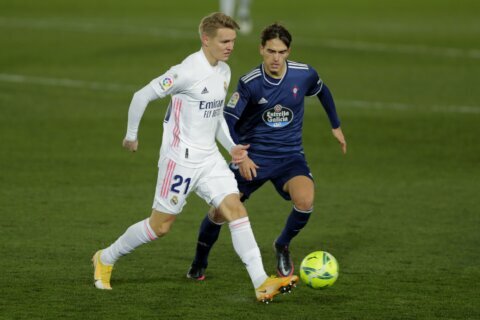 Arsenal signs midfielder Odegaard on loan from Real Madrid