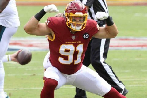 Ryan Kerrigan bids farewell to Washington after 10 seasons
