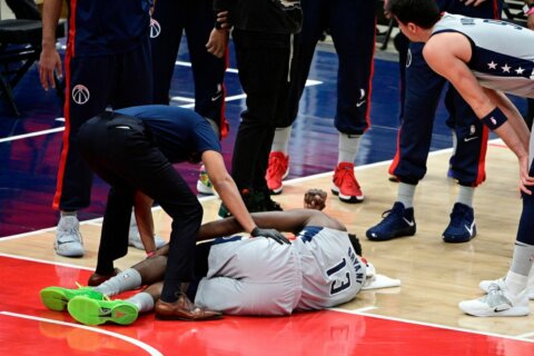 Wizards’ Thomas Bryant has a torn ACL, will miss rest of season