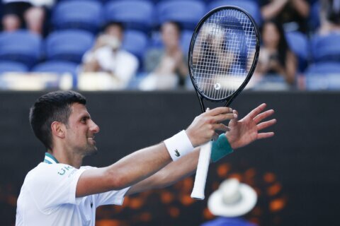 Australian Open: Djokovic faces American Fritz in 3rd round