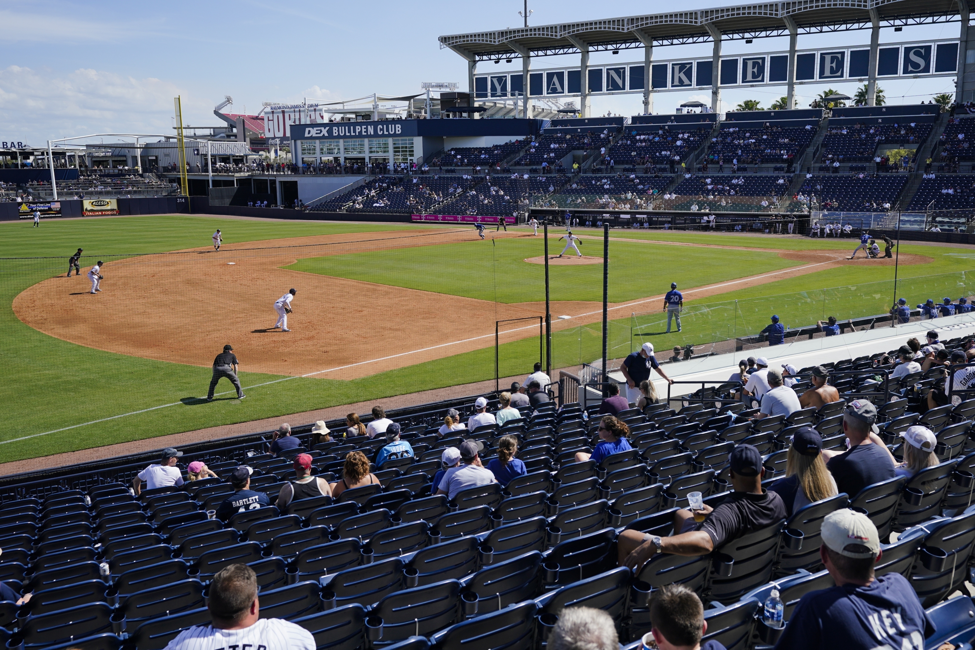 Having a ball: Judge, Yankees glad to see some seats filled