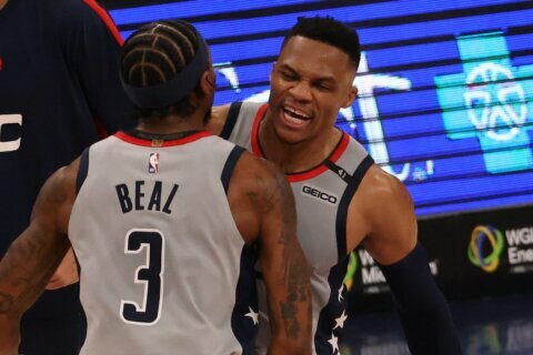 Bradley Beal and Russell Westbrook setting tone for blue collar Wizards