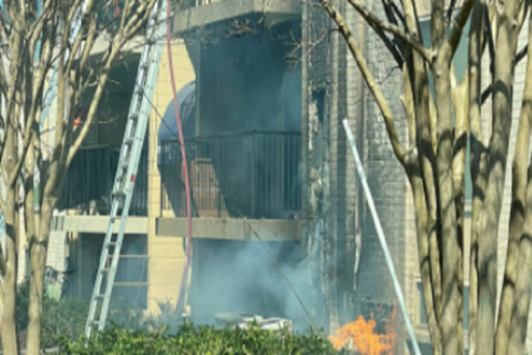 1 injured, at least 12 apartments displaced after Landover fire