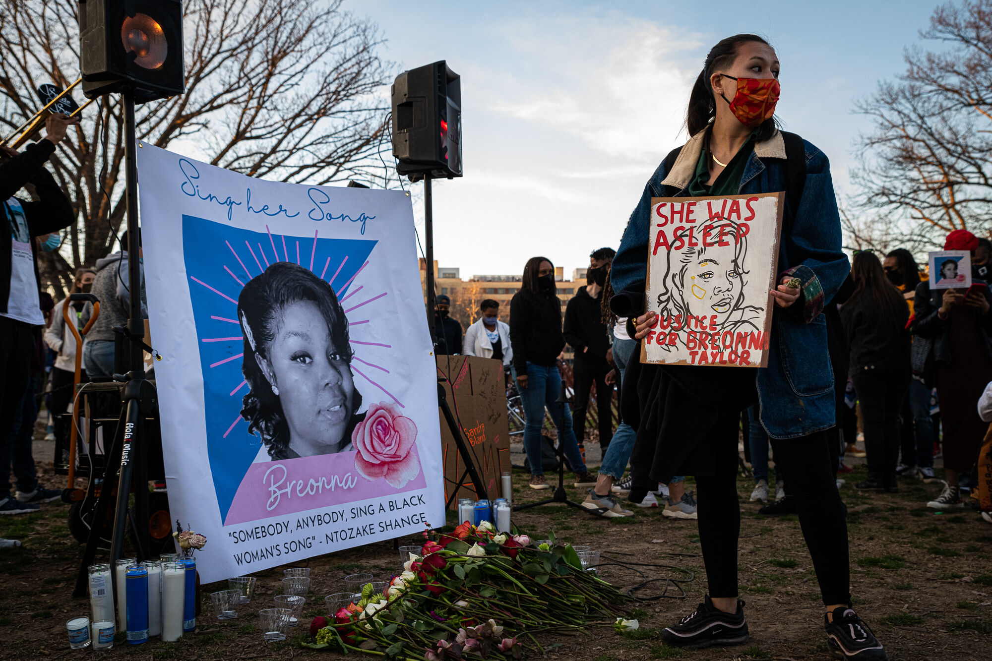 Demonstrators mark anniversary of Breonna Taylor death WTOP News